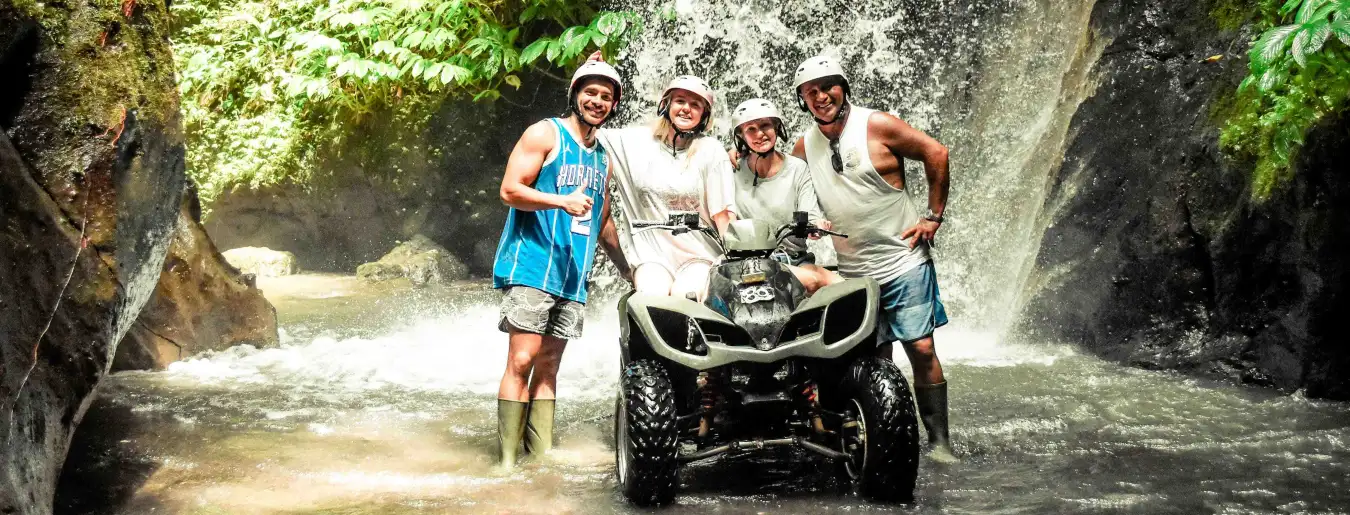 Excursión de Aventura en Quad ATV por Ubud Bali