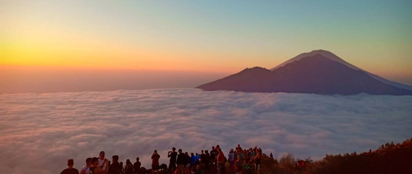 Trekking al amanecer en el Monte Batur Bali